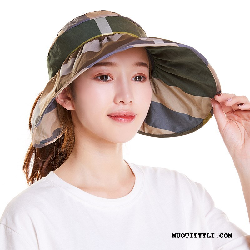 Naisten Hattu Myynti Kesä Matkustaminen Aurinkohattu Aurinkovoiteet Naisille Keltainen