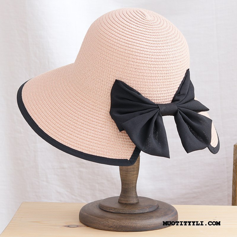 Naisten Hattu Myynti Kustannukset Shade Aurinkovoiteet Pieni Rintaliivit Aurinkohattu Musta
