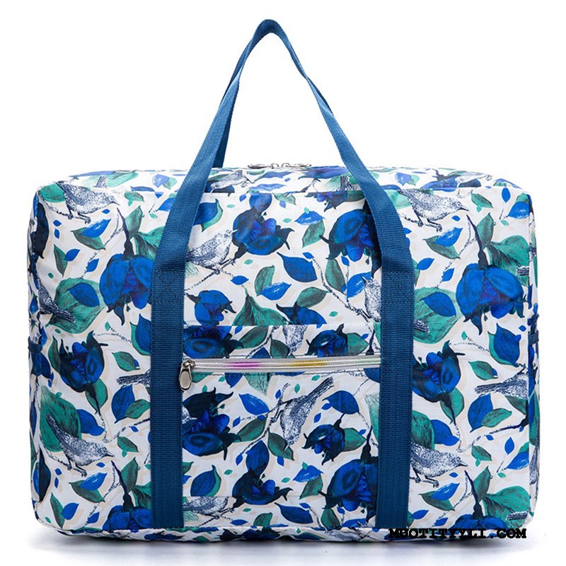 Naisten Vaellusreppu Myynti Laukku Käsilaukku Läpäisemätön Kannettava Suuri Kapasiteetti Sininen
