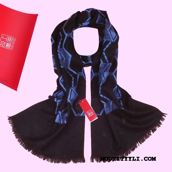 Miesten Huivi Verkossa Laukku 2019 Silkki Mulberry Silkki Erikoistarjous Sininen
