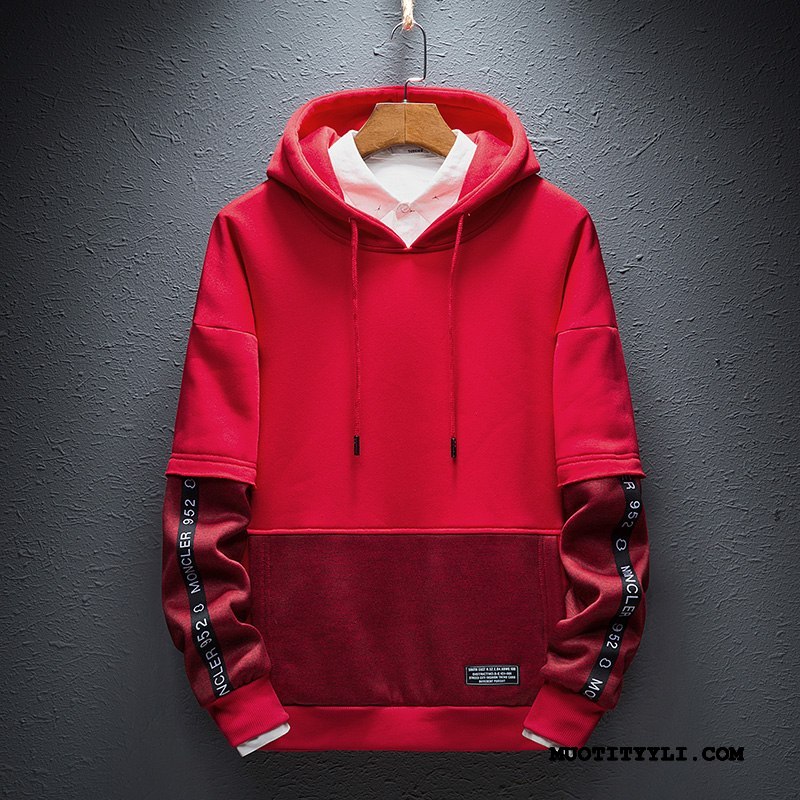 Miesten Huppari Kauppa 2019 Takki Pullover Casual Kevät Keltainen