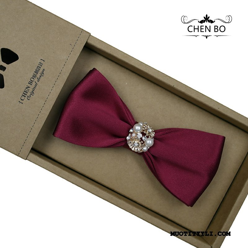 Miesten Rusetti Myynti Mulberry Silkki Nuori Sulhasen Groomsmen Kaulaketju Naimisissa Musta Sininen Punainen