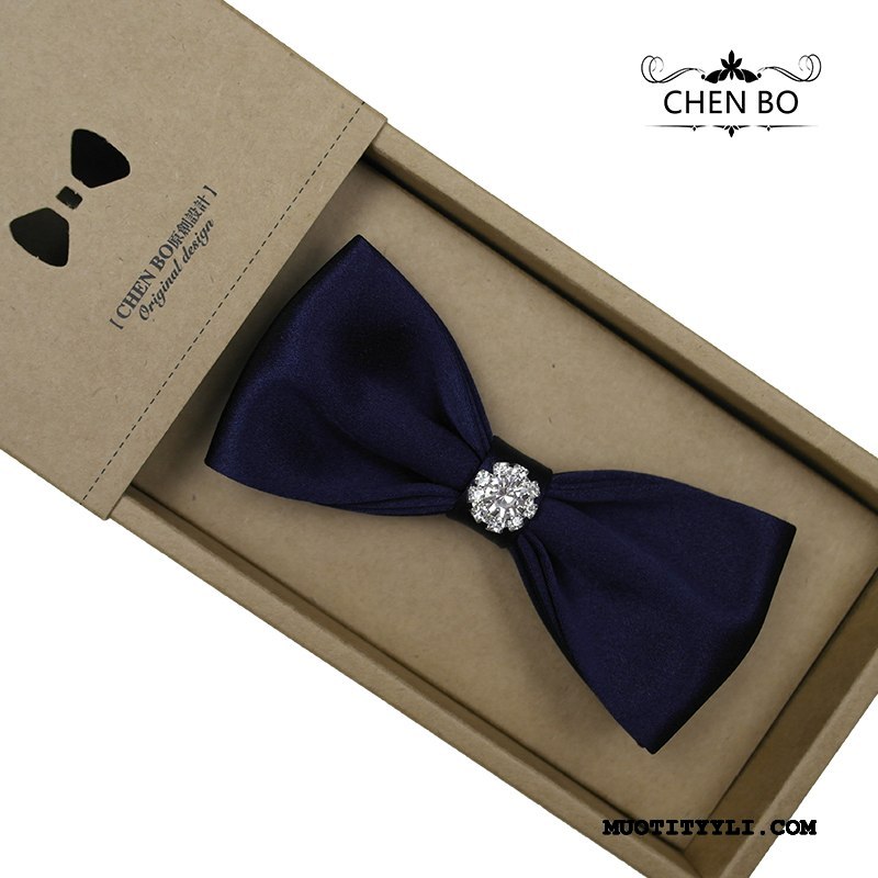 Miesten Rusetti Myynti Mulberry Silkki Nuori Sulhasen Groomsmen Kaulaketju Naimisissa Musta Sininen Punainen