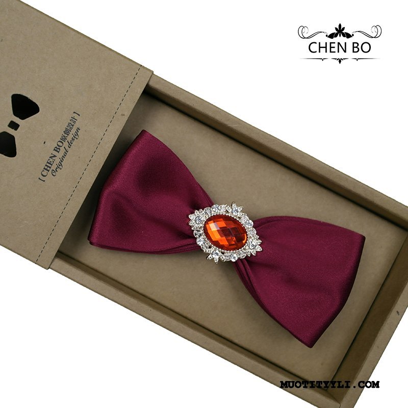 Miesten Rusetti Myynti Mulberry Silkki Nuori Sulhasen Groomsmen Kaulaketju Naimisissa Musta Sininen Punainen