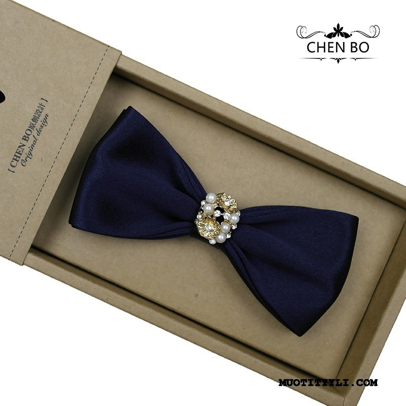 Miesten Rusetti Myynti Mulberry Silkki Nuori Sulhasen Groomsmen Kaulaketju Naimisissa Musta Sininen Punainen