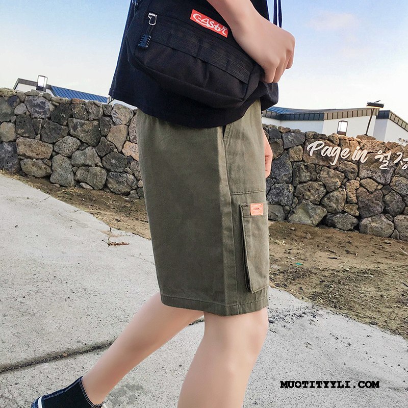 Miesten Shortsit Myynti Casual Kesä Pieni Miehille Kaunis Harmaa