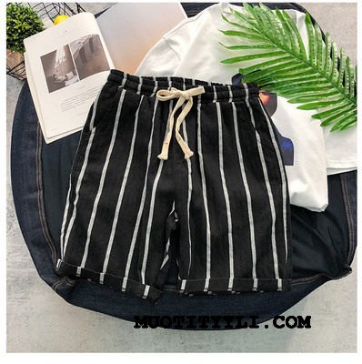 Miesten Shortsit Myynti Suuri Koko Miehille Suora Casual Housut Kesä Khaki