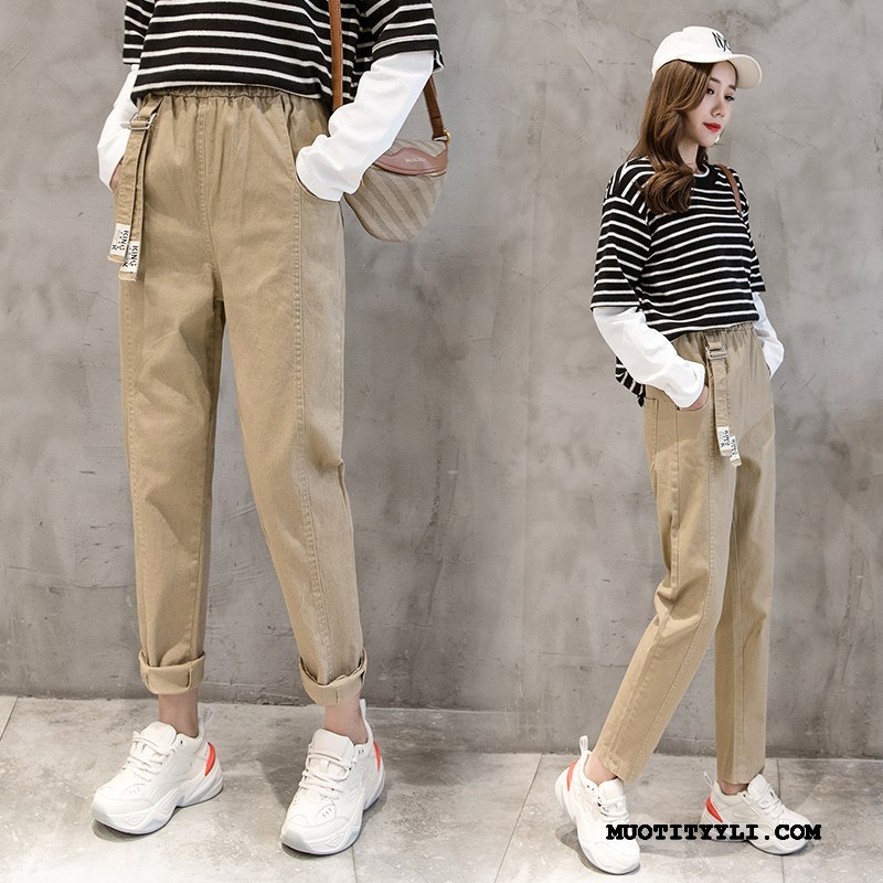 Naisten Housut Tarjous Naisille Casual Uusi Kesä Cargo Khaki
