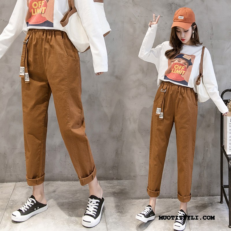 Naisten Housut Tarjous Naisille Casual Uusi Kesä Cargo Khaki