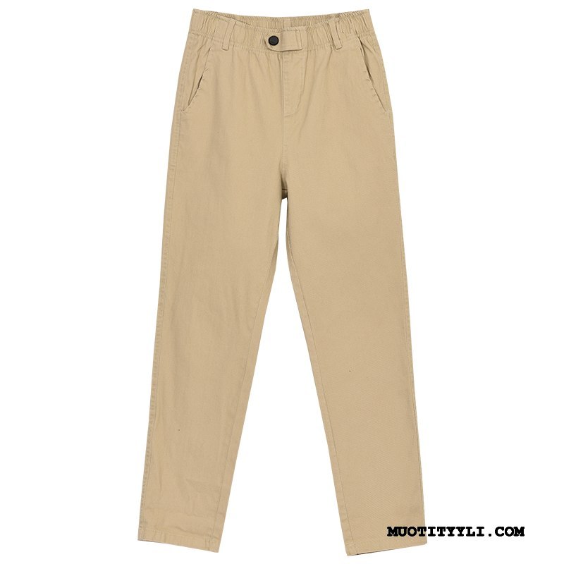 Naisten Housut Halpa Suora Casual Housut Löysät Naisille 2019 Khaki
